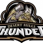 Desert Hills Thunder logo design